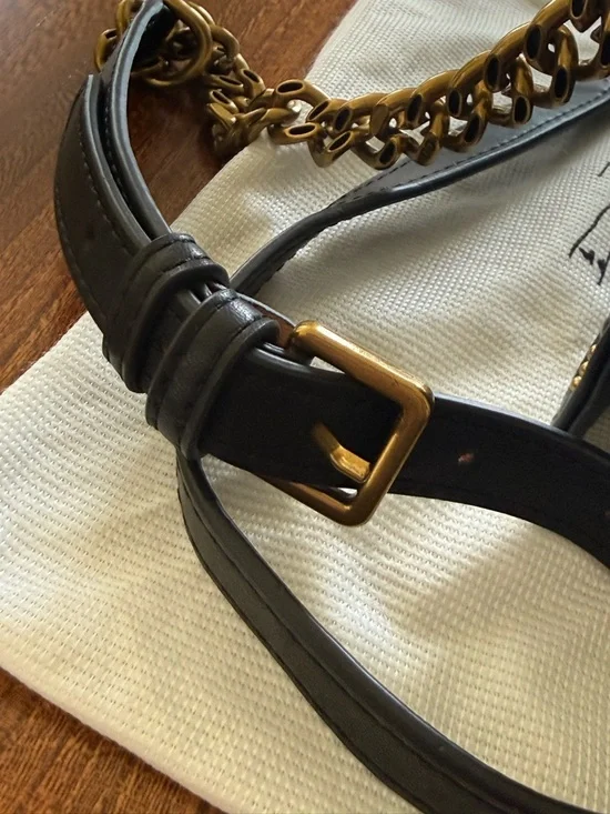 Lambskin Studded Medium Diorama Flap Bag Black Gently Worn - Picture 14 of 16